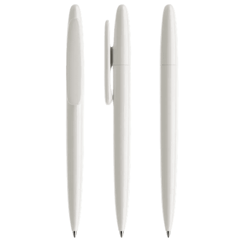 Prodir DS5 Ballpen in Polished White