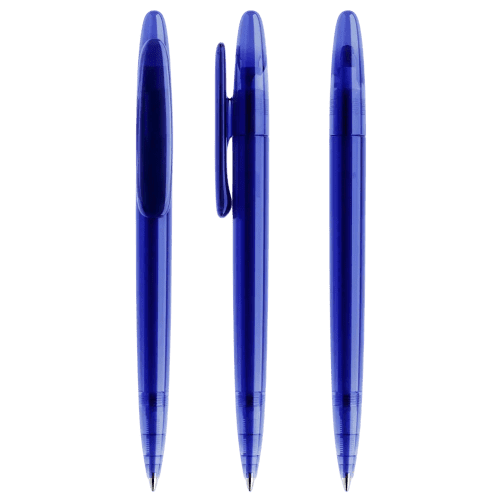 Prodir DS5 Ballpen in Transparent Classic Blue