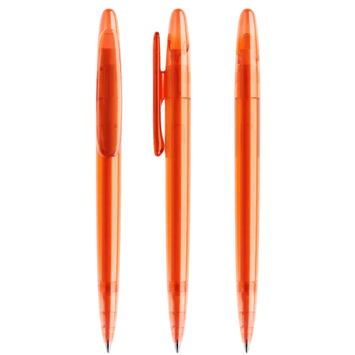 Prodir DS5 Ballpen in Transparent Orange