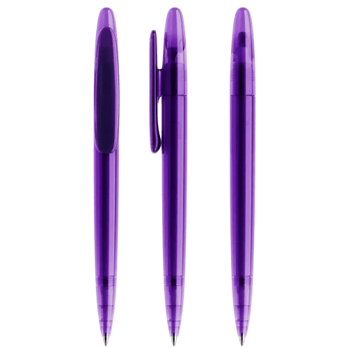 Prodir DS5 Ballpen in Transparent Purple