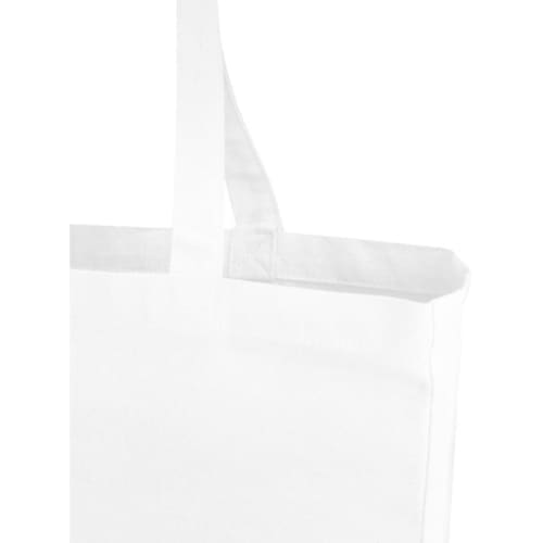 Logo branded Odessa Coloured Cotton Tote Bags with a design from Total Merchandise