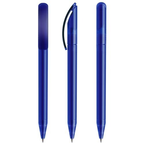 Prodir DS3 Ballpen in Frosted Classic Blue