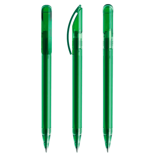 Prodir DS3 Ballpen in Frosted Dark Green