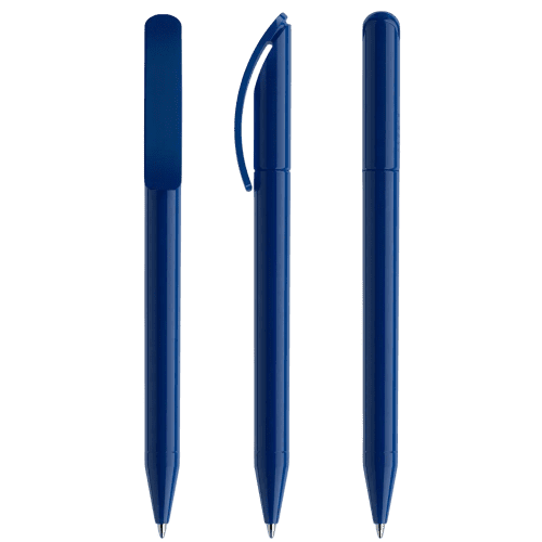 Prodir DS3 Ballpen in Polished Blue