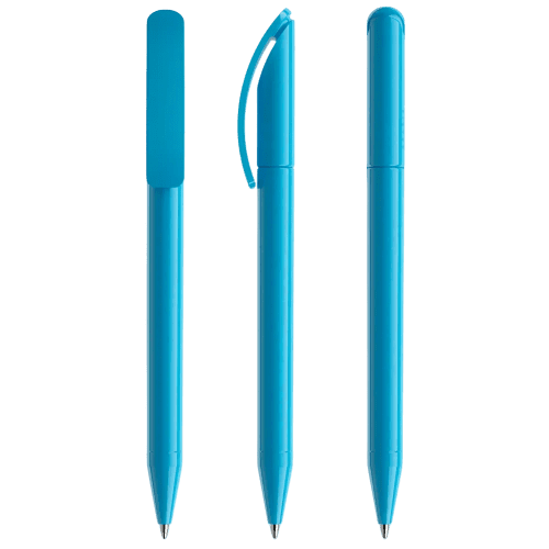 Prodir DS3 Ballpen in Polished Cyan