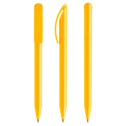 Prodir DS3 Ballpen in Polished Yellow