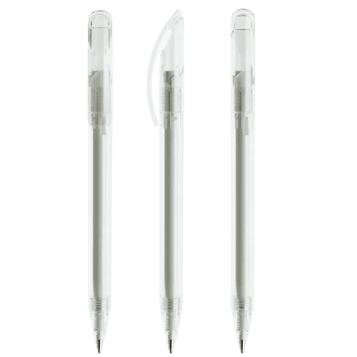 Prodir DS3 Ballpen in Transparent Clear