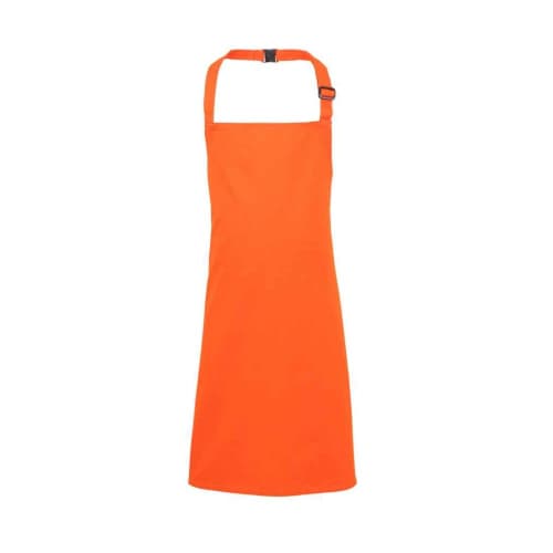 Logo printed Kids Bib Apron in Orange from Total Merchandise