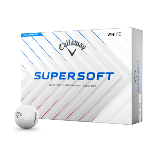 Callaway Supersoft golf balls 12 pack box