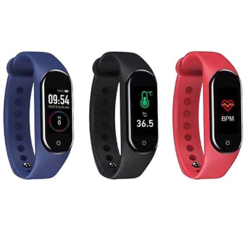 Custom-branded Aspire Tracker Smart Watches are available in three different colours