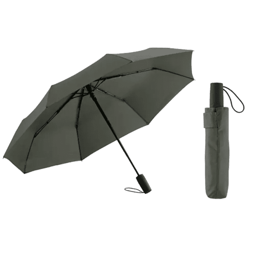 Promotional Fare AOC Mini Automatic Umbrellas in Olive from Total Merchandise