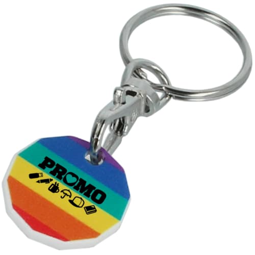 Any Shape Recycled 45mm Keyrings