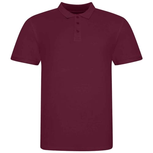 Promotional AWDis Ladies' Cotton Polo Shirt in Burgundy from Total Merchandise