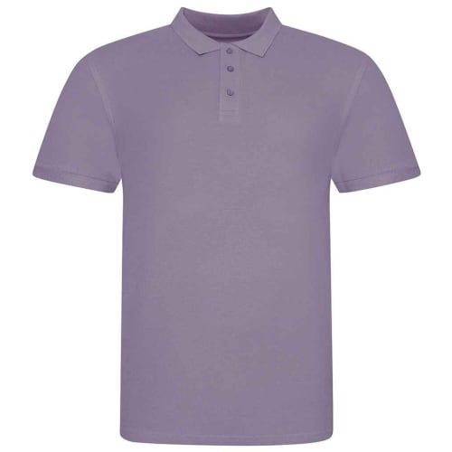 Custom Branded AWDis Cotton Polo Shirt in Twilight Purple from Total Merchandise