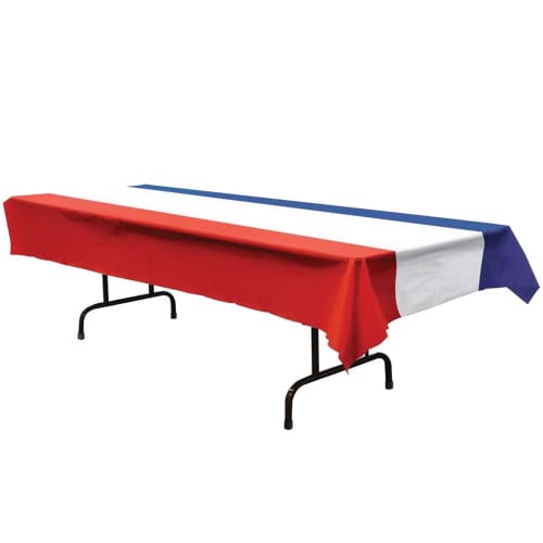 Custom branded Wipeable PVC Tablecloths with a full-colour design from Total Merchandise