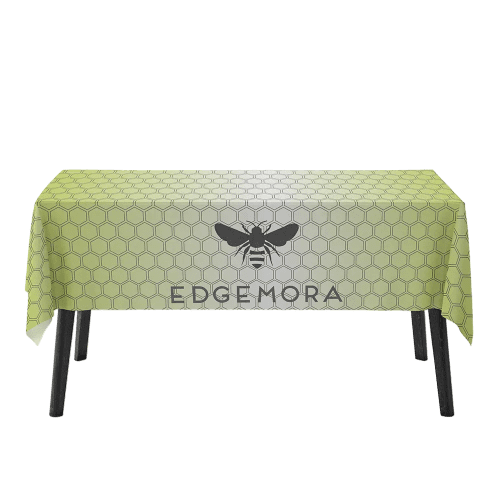 Wipeable PVC Tablecloths in White