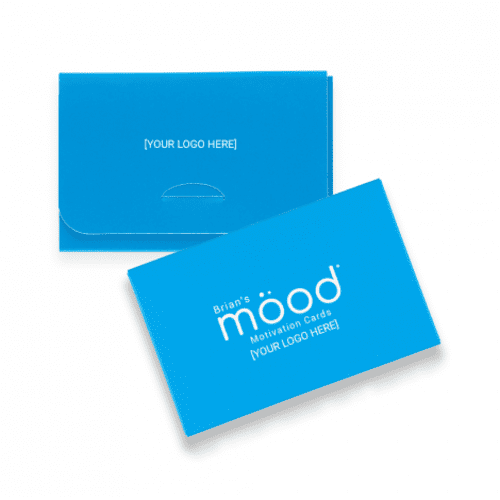 Branded Box for 20pc Mood Motivation Cards printed with unique design by Total Merchandise