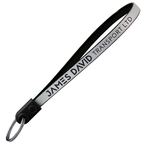 Jumbo Loopy Keyrings in Black