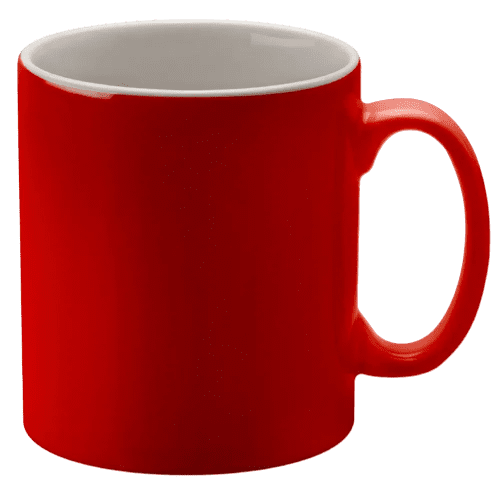 Red Cambridge Duo Mugs