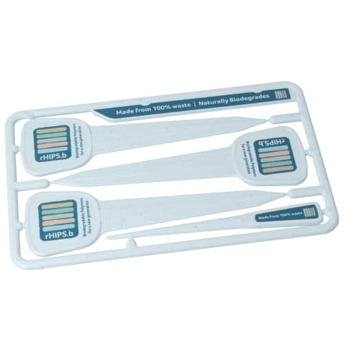 Promotional Recycled Biodegradable Plastic Plant Marker Kits in Sky with logo by Total Merchandise