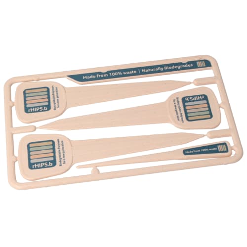 Branded Recycled Biodegradable Plastic Plant Marker Kits in Buoy colour by Total Merchandise