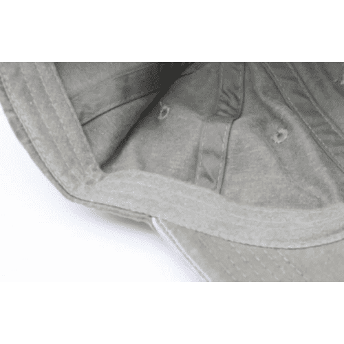 Custom Branded Pigment-Dyed Cotton Twill Caps From Total Merchandise - Olive - inside of the cap