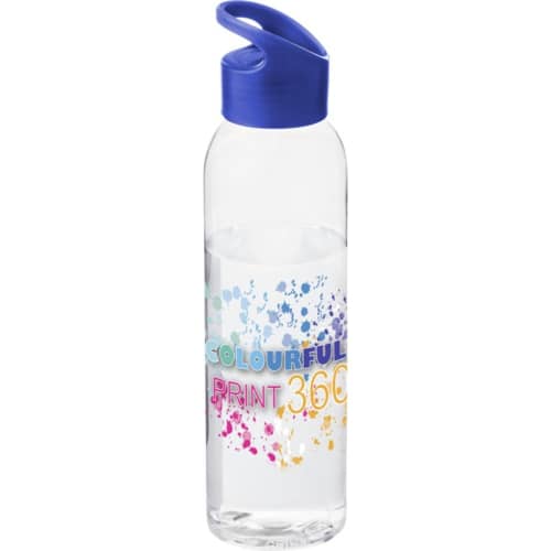 Custom 650ml Sky Colour Pop Drink Bottle with a full-colour print from Total Merchandise