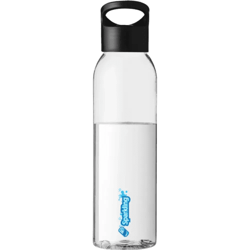 Branded 650ml Sky Colour Pop Drink Bottle with a promotional design from Total Merchandise