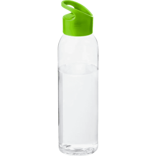 Logo branded 650ml Sky Colour Pop Drink Bottles with a design from Total Merchandise