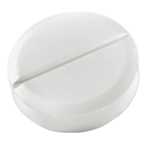 Custom branded Stress Pill with in off white from Total merchandise