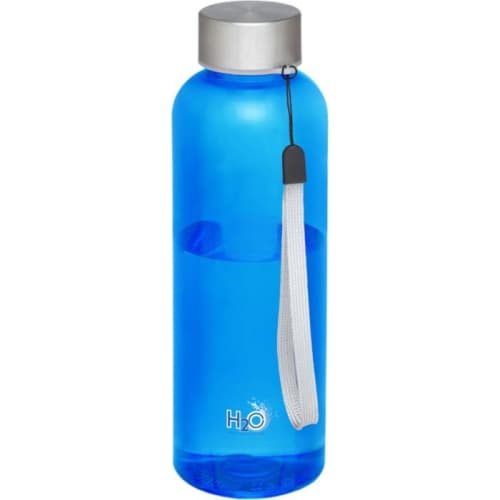 Logo Branded 500ml Bodhi Tritan Sport Bottles in Transparent Royal Blue from Total Merchandise