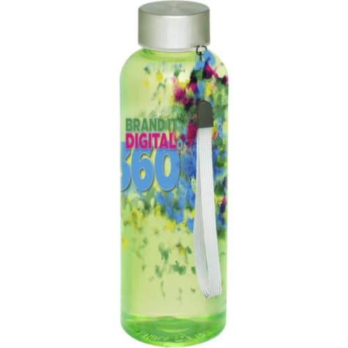 Branded 500ml Bodhi Tritan Sport Bottles in Transparent Lime from Total Merchandise