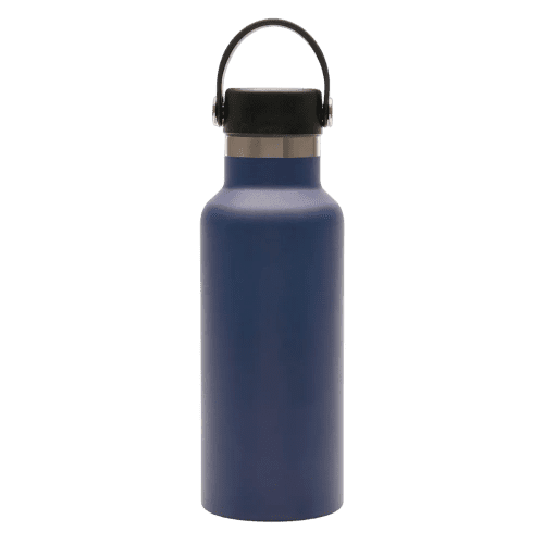 Varo Reusable Metal Water Bottles in Navy Blue