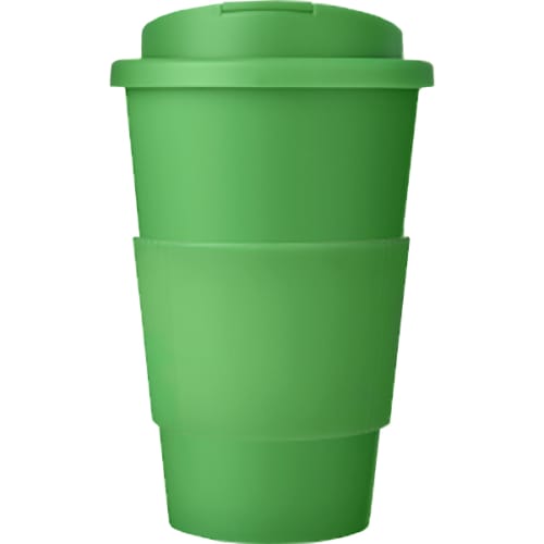 Spill-Proof Americano Mugs with Grip in Green