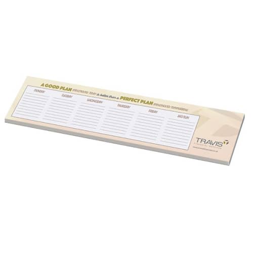 UK Promotional Keyboard Wrist Rest Notepads Printed with a Logo by Total Merchandise