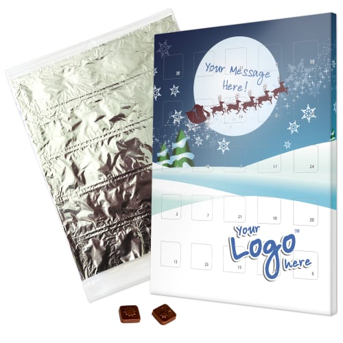 Traditional Foil Backed Advent Calendars