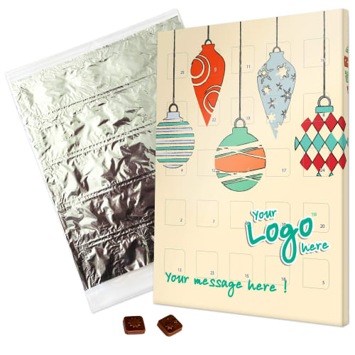 Traditional Foil Backed Advent Calendars