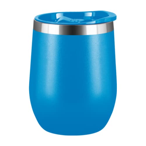 Branded Mood Reusable Coffee Cups in Light Blue from Total Merchandise