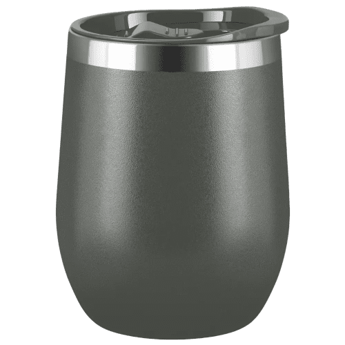 Promotional Mood Reusable Coffee Cups in Dark Grey Customised by Total Merchandise