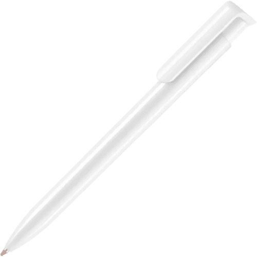 Promotional Absolute Extra Ballpens in White from Total Merchandise