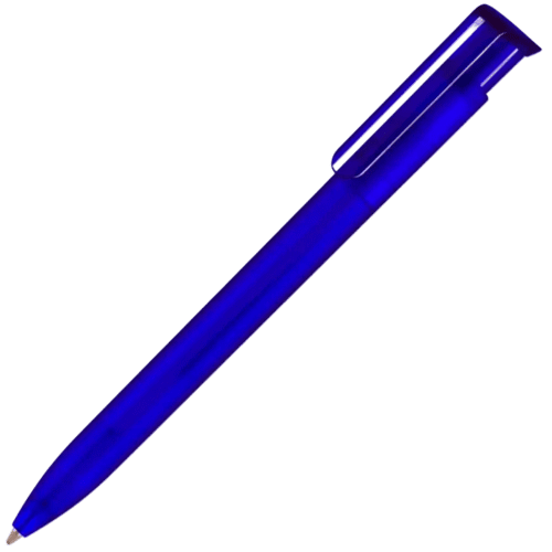 UK Express Printed Absolute Frost Ballpens in Blue from Total Merchandise