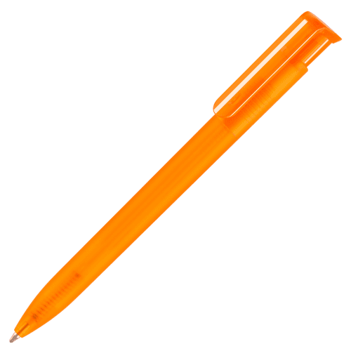 Corporate Branded Absolute Frost Ballpens in Orange from Total Merchandise