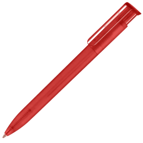 Branded Absolute Frost Ballpens in Red from Total Merchandise