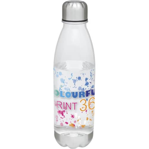 Custom Printed Cove Tritan Water Bottles in Transparent Clear from Total Merchandise