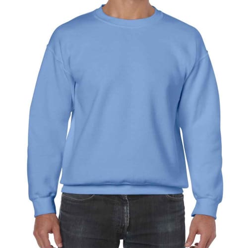 Customisable Gildan Heavy Blend Adult Crew Neck Sweatshirt in Carolina Blue from Total Merchandise