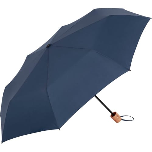 Personalisable ÖkoBrella Mini Umbrellas in Navy from Total Merchandise