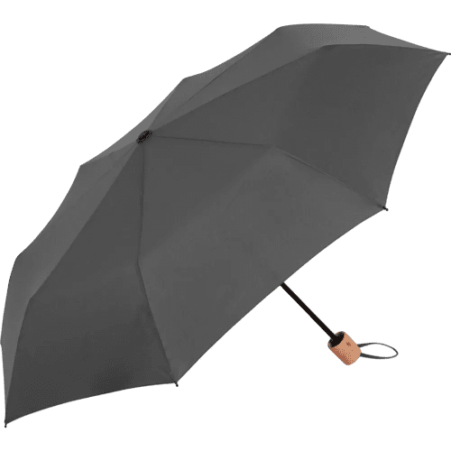 Custom printed ÖkoBrella Mini Umbrellas in Grey from Total Merchandise