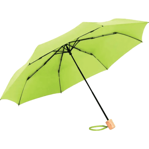 Promotional ÖkoBrella Mini Umbrellas in Lime from Total Merchandise