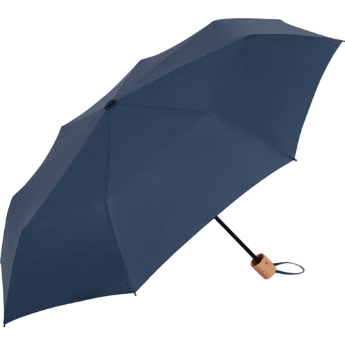 Personalisable ÖkoBrella Mini Umbrellas in Navy from Total Merchandise