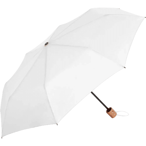 Logo branded ÖkoBrella Mini Umbrellas in White from Total Merchandise
